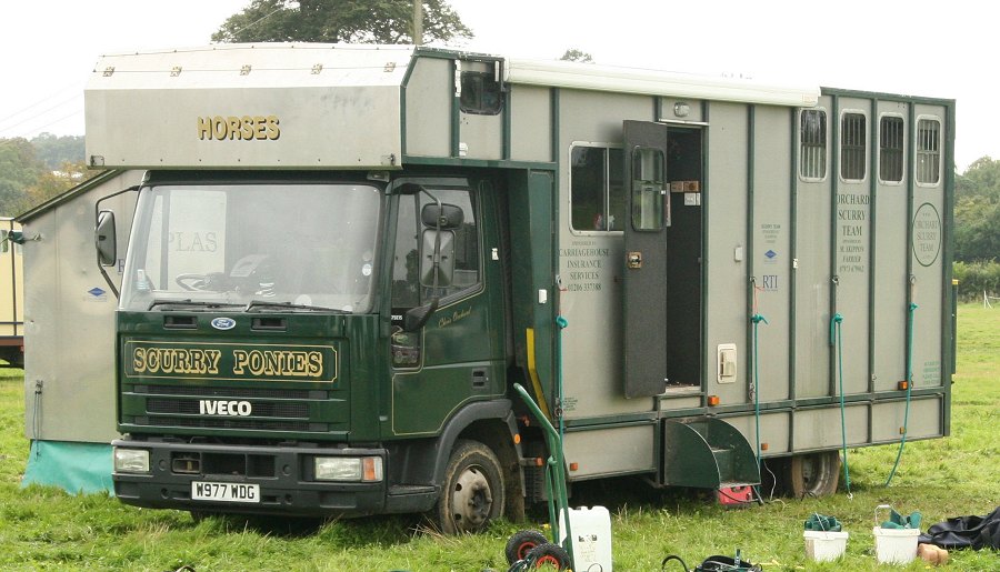 Stolen horsebox W977 WDG