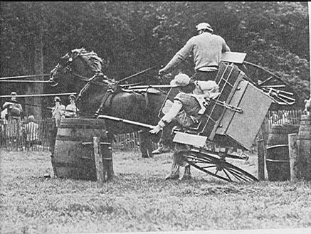 tipped cart