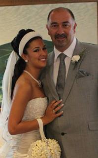 A very proud father and his stunning daughter on her big day!