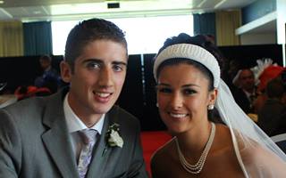 The happy couple